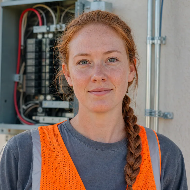 Bridget Callahan, Lead electrician