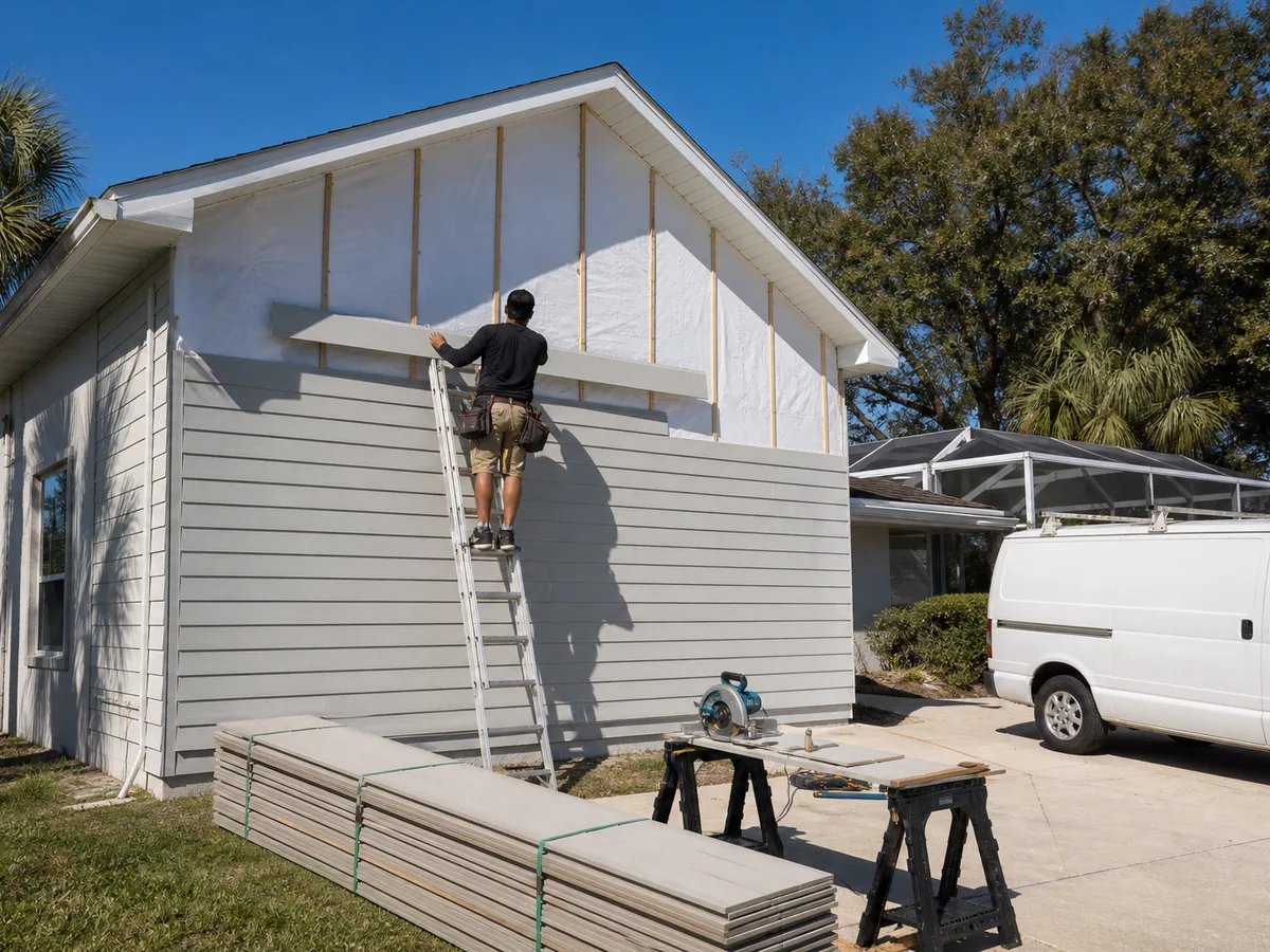 Exterior paint in Brevard
