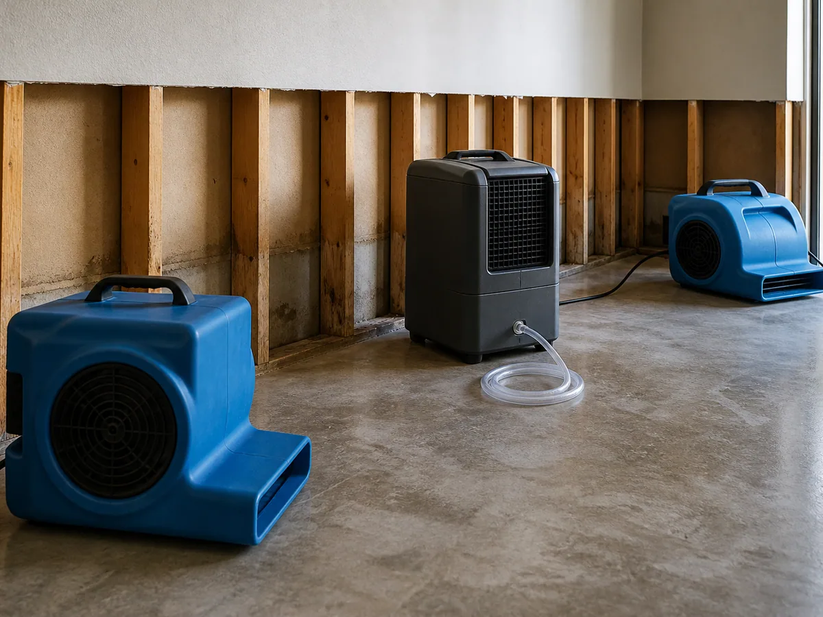 Emergency tarping · Lee